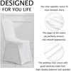 Anti-Wrinkle Wedding Chair Cover Spandex Dining Party Slipcovers Dustproof Seat