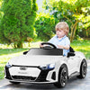 12V Electric Kids Ride On Car Licensed Audi Toy Vehicle Remote Control White