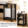 L-Shaped Corner Computer Desk PC Table Writing Desk Workstation Home Office