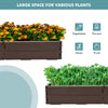 Garden Flower Raised Bed Above Ground Planter Flower Plant Pot Adjustable Shape