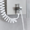 LED Shower Panel Column Tower Rainfall Shower Mixer Taps Massage Body Jet Bath