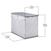 Panana Plastic Shed Outdoor Garden Furniture Storage Shed Storage Utility Chest