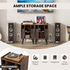 Record Player Stand Vinyl Record Storage Turntable Stand