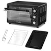 OYAJIA Mini Oven Toaster Grill Tabletop Compact Portable Baking Cooker 28L Gxtcs
