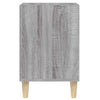 TV Cabinet Grey Sonoma 100x35x55 cm Engineered Wood UK