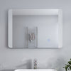Illuminated Bathroom Mirror with LED Lights Wall Mounted Touch Sensor 500x700mm