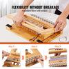 VEVOR Soap Cutter Cut 1 Inch 1-12 Pcs Bars Bamboo Soap Slicer With Steel Wire