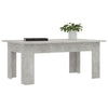 Vintage Coffee Table Square Side End Desk Shelf Indoor Living Room Concrete Grey