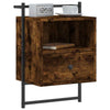 Bedside Cabinet Wall-mounted, Storage Cabinets for Living Room, P7E4