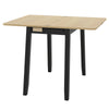 Folding Kitchen Table Extendable Dining Table Wooden Desk For 4 with Storage