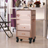 Professional Makeup Trolley Case Cosmetic Mobile Beauty Hairdressing Vanity Case