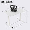 Electric Height Adjustable Standing Desk Sit to Stand Computer Workstation Table