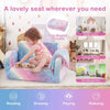 Glow in the Dark Toddler Chair Comfy Flip out Baby Recliner Chair-Unicorn