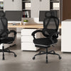 Height Adjustable Ergonomic Office Chair with Lumbar Support-Black
