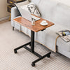 Mobile Standing Desk Height Adjustable Rolling Laptop Desk Overbed Table