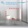 Bathroom LED Mirror Illuminated with Bluetooth / Shaver Socket / Demister 50X70