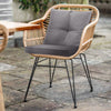 Seat Cushion Outdoor Indoor Dining Chair Pads Garden Rattan Chairs Back Seat Pad