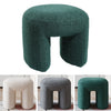 Door-shape Footstool Footrest Upholstery Stool Pouffe Padded Oval Seat Kid Chair