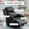 PU Leather Lift Stand Assistance Recliner Extra Padded Electric Power w/Remote