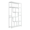 Industrial Bookshelf Shelving Unit Rustic Wood Bookcase 5/6 Tier Storage Display