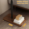 C Shaped Brown Side Table For Couch Adjustable Height Bedroom Coffee End Table