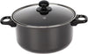 Non Stick Chip Pan Deep Fat Fryer Cooking Pot Frying Basket With Lid