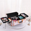 Large Travel Trolley Case Makeup/Cosmetic/Hairdressing/Vanity/Beauty Storage Box