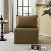 Free Combination Leather Sofa Cube with Detachable Backrest Sectional Floor Sofa