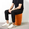 Storage Stool w/ Faux Leather Ottoman Seat Toys Holder ABS Plastic Foam | 51cm