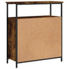 Gecheer Sideboard Smoked Oak 70x30x80 Engineered Wood Sideboard C4U6