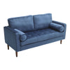170cm 2/3 Seater Modern Velvet Sofa Loveseat Tufted Couch Futon Settee Wingback