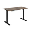 120 x 60 cm Electric Standing Desk Height Adjustable Stand Up Home Office Brown