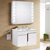 Illuminated LED Bathroom Mirror Cabinet Demister/Sensor/Bluetooth/Clock IP44