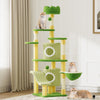 Cat Tree Tower Multi-Level Cat Condo with Scratching Post Kittens Activity 162CM