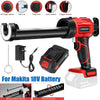 For Makita 18V Battery Electric Caulking Glue Gun with 2.0AH Battery + Charger