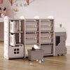 Children's Toy Storage Playroom Shelf Rack Kids Large Drawers Cabinet Box UK