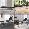 Portable Folding Massage Table Spa Bed 3 Section Salon Tattoo Treatment Couch