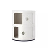 Round ABS Cylinder Cabinet Cupboard Drawer Storage Unit Bathroom Bedroom Stand