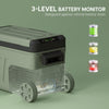 33L Camping Fridge Freezer Dual Zone Car Fridge, DC & AC, -20-20℃