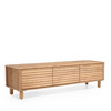 Kiso Solid Acacia Wood TV Stand