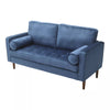 2-3 Seater Small Sofa Couch Velvet Armchair Loveseat Settee Living Room Office