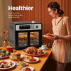 Smilesun 28L Air Fryer Oven w/Rotisserie Oil Free Cooker 18 Preset Digital 1700W