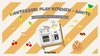 Robud Wooden ToddlerRole Play Kitchen Kids Pretend With Cooking Accessories Set