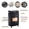 Portable Piezo Electric Ignition Heater Van Butane Calor Gas Heating Regulator