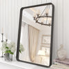 Framed Arched Mirror Wall Mounted Vanity Makeup Bedroom Glass Dressing Mirror