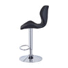 Set of 2 Bar Stools Kitchen Swivel Gas Lift Stools Dining Breakfast Pub Chair