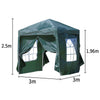 2*2M / 3*3M Pop-up Waterproof Gazebo Marquee Wedding Party Canopy Tent Outdoor
