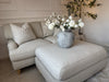 Dusk Hampshire 3-Seater, 2 Seater, Loveseat And Pouffe In Beige