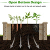 Outdoor Wooden Raised Garden Bed Natural Wood Planter Box for Vegetables