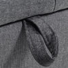 Deep Buttons Ottoman Storage Chest Linen Stool Bench Seat Home Bed End Furniture
